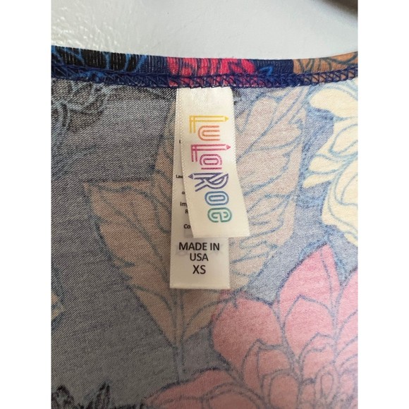 Lularoe floral pattern Perfect T size XS - Picture 3 of 5